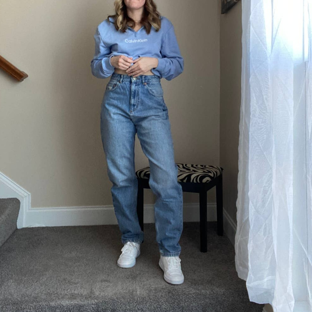 Asos dad jeans, size 0/25